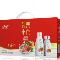 维维乳果本色酸奶黄桃+燕麦