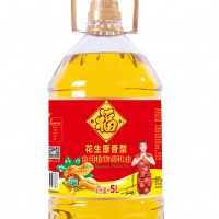 福东鼎花生原香食用植物调和油5L