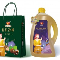 家泰有机冷榨亚麻籽油5L