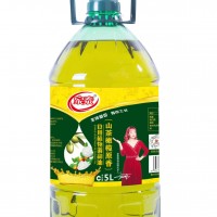 家泰山茶橄榄原香食用植物调和油5L