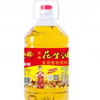 久久道道福吉花生油食用植物调和油5L