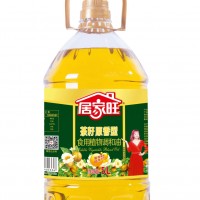 居家旺茶籽原香型食用植物调和油5L