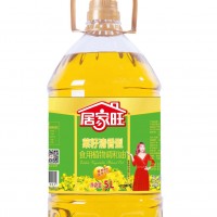 居家旺茶籽清香型食用植物调和油5L