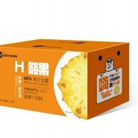 片断Hi嗨果菠萝汁饮料 60%果汁含量 460ml