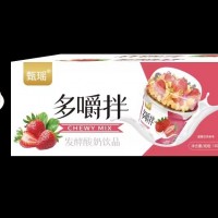 甄瑶多嚼拌发酵酸奶饮品 草莓
