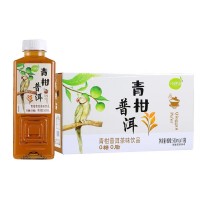 小轻果语青柑普洱茶味饮品 500ml×15瓶