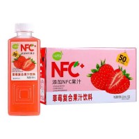 小轻果语草莓复合果汁饮料 500ml×15瓶