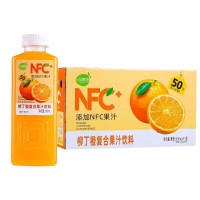 小轻果语柳丁橙复合果汁饮料 500ml×15瓶